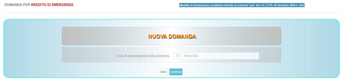 reddito di emergenza