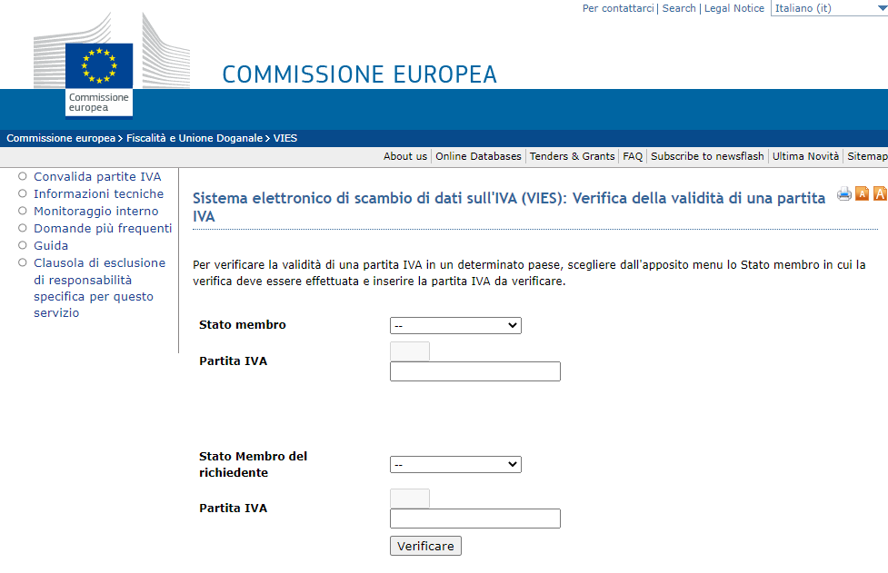 verifica partita iva 2022