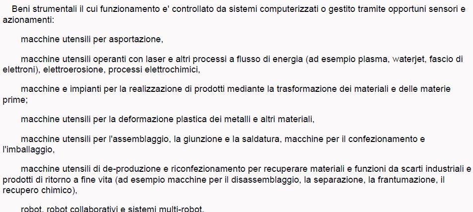 Credito d'imposta beni strumentali 2023